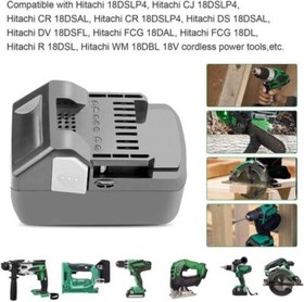 For HITACHI 4.0Ah 18V Battery BSL1850 BSL1840 BSL1830 BSL1815X 330139 Li-ion US