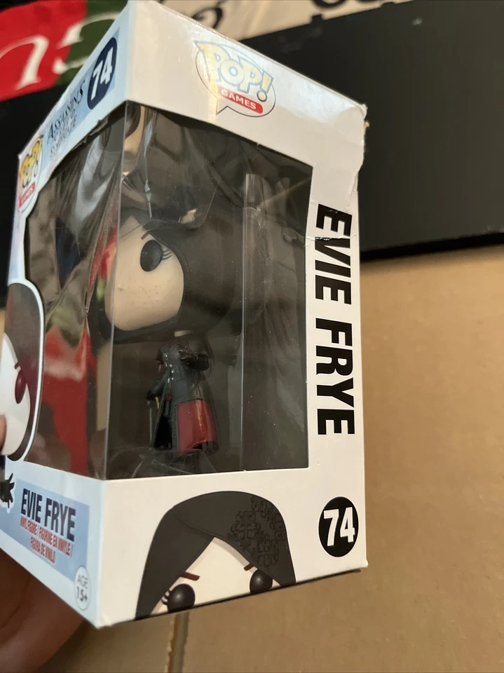 Funko POP! Figura Vinilo Juegos Assassin's Creed Syndicate Evie Frye #74 Dañada Foto 3 de 4