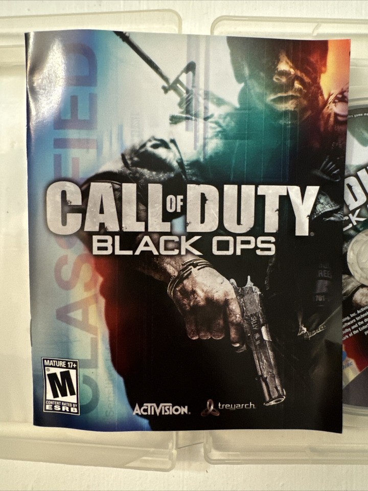 Call Of Duty Black Ops Ps3 Trophäen Call of Duty Black Ops PS3 Video Game w Case and Manual Play Station 3