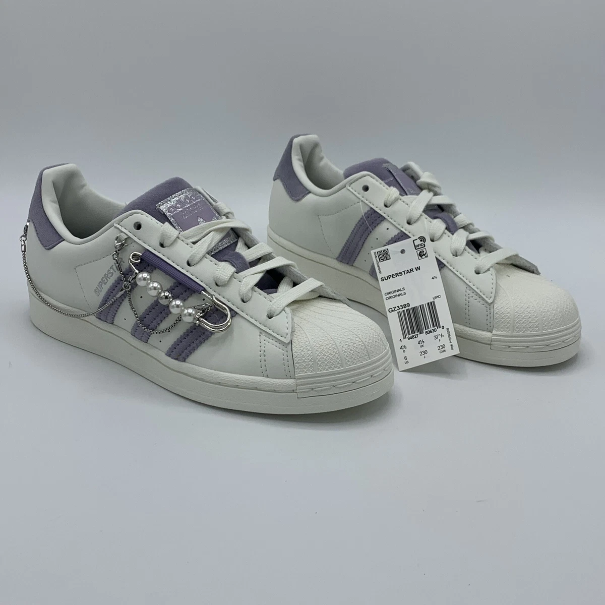 Adidas Superstar 'Purple Chains' GZ3389 Size 6 | eBay