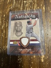 2007 UD Artifacts Antiquity Albert Pujols Patch Jersey /199 St Louis Cardinals