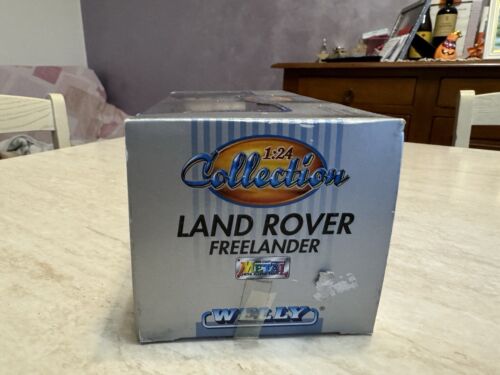 SPLENDIDA LAND ROVER FREELANDER WELLLY 1:24 NUOVA IN BOX DA COLLEZIONE - Foto 4 di 9