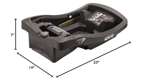 Evenflo LiteMax Infant Car Seat Base, Easy to Install, Versatile and Convenient - Picture 2 of 5