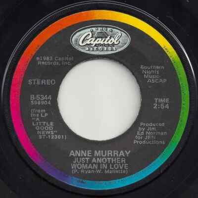 Anne Murray Just Another Woman In Love Vinyl Single 7inch NEAR MINT Capitol