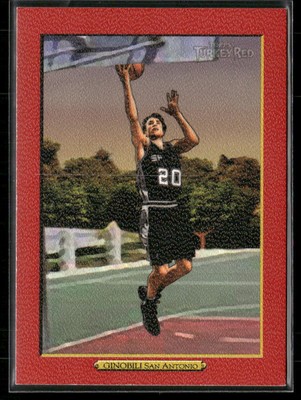 2006 Topps Turkey Red Manu Ginobili #167 Red