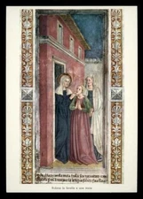 postcard RELIGIOUS-LIFE S.FRANCESCA ROMANA restores the favela to a wetsuit