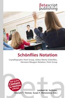 Lambert M. Surhone (U. A.) | SchöNflies Notation | Taschenbuch | Englisch (2026)