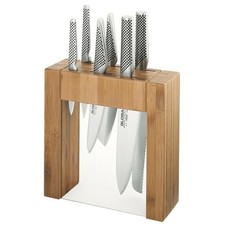 Global Ikasu 7 Piece Knife Block Set 7pc Japanese Knives