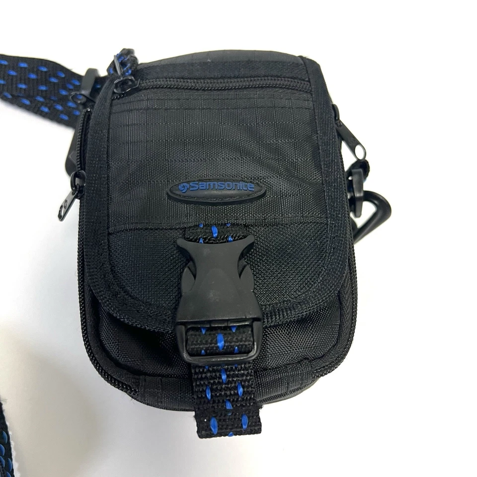 Vintage Samsonite Compact Camera Film Travel Hiking Case Bag Purse With Strap - Image 2 of 4