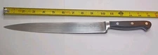 Vintage MUNDIAL 5111-10" Carving Knife, W/ Black Nylon Scales, F/ Brazil