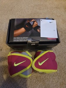 Nike 1 Pound Wrist Weights Workout Exercise Fitness Health Gym Unisex Outdoor