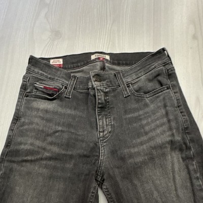 Tommy Jeans Nora Mid Rise Skinny Damen Jeans Grau W26 L32 Denim