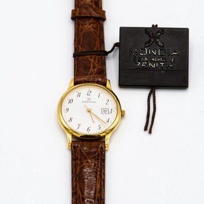 Mondia by Zenith Uhr Gehäuse aus 18 kt Gelbgold GOLD CASE WATCH D.69