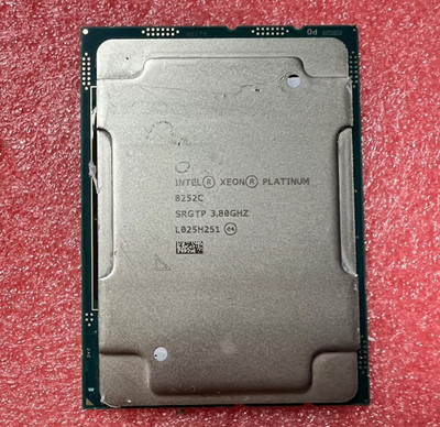 Intel Xeon Platinum 8252C 12Core/24T 3.8-4.5GHz SRGTP LGA3647 240W CPU Processor