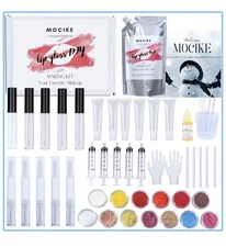 DIY Lip Gloss Making Kit - 26 Pcs DIY Lip Gloss Set, Make Your Own Lip Gloss