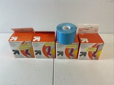 Lot of 5 Boxes 20 Pre-Cut 10-Inch Strips Kinesiology Gentle Adhesive sport tape