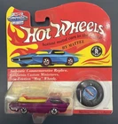 1993 Hot Wheels PURPLE DEORA w SURFBOARD Vintage Collection VINTAGE REDLINES