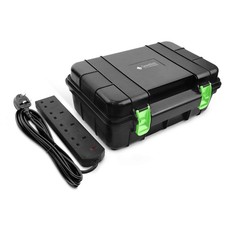 DesireTech IP54 Weatherproof Outdoor Connection Box 4 Sockets 10m Extension Lead