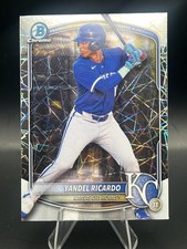2025 Bowman Draft #BDC-31 Yandel Ricardo Chrome Laser Refractor