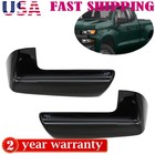 Pair 2019-2024 Gloss Black Mirror Cap Cover Replacement For Chevy Silverado 1500