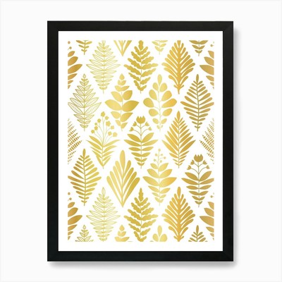 Raute tropische hawaiianische Blumen D gerahmt Wandbild Poster Leinwanddruck Bild