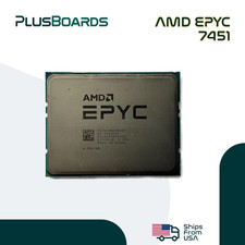 AMD EPYC 7451 2.30GHz 24-Core Socket SP3 64MB 180W CPU Server Processor Unlocked