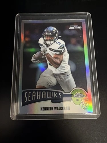 2025 Topps Chrome Kenneth Walker III Base (RAW)