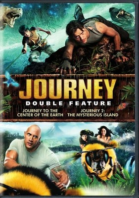 Journey to the Center of the Earth / Journey 2 Mysterious Island DVD NEW