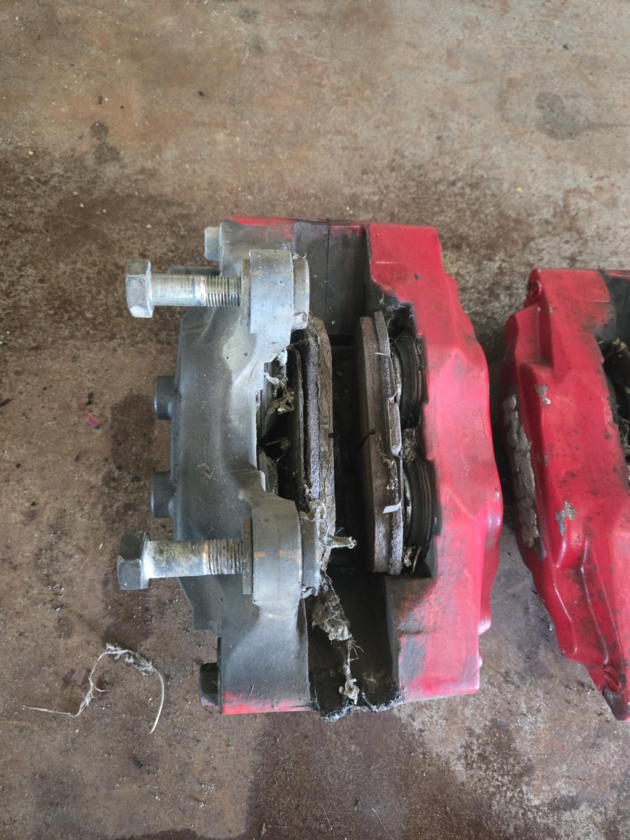 90-91 NISSAN Z32 300ZX TURBO SET OF 2 FRONT LEFT & RIGHT BRAKE