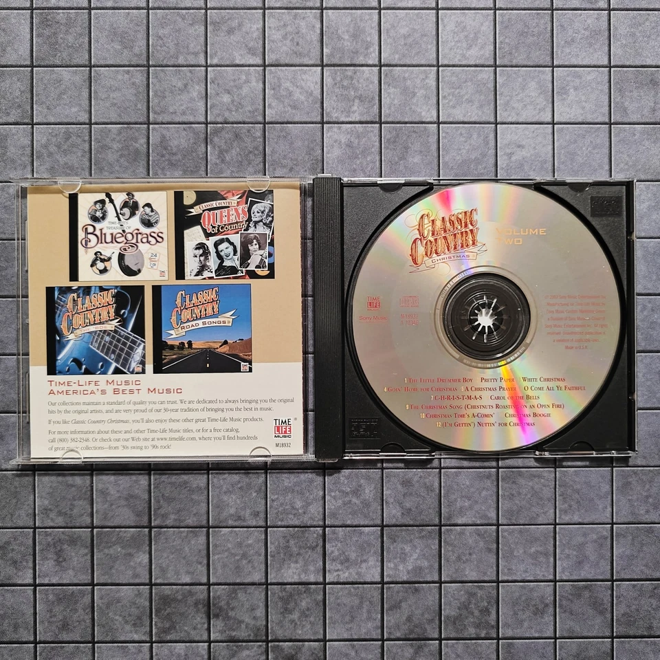 Classic Country Christmas Vol. 2 - Various - Holiday - (CD, 2003) - EXCELLENT Foto 2 de 3
