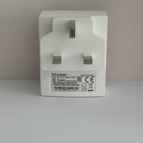 TP-Link / TP Link AV500 Nano Powerline Adapter PA4010 / geöffnet nie benutzt - Bild 2 von 3