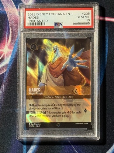 Hades - King of Olympus graded PSA 10 for sale on eBay