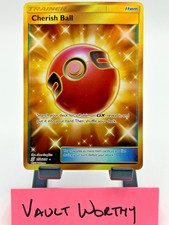 2019 Pokemon Sun & Moon Unified Minds #250 Cherish Ball Full Art Secret Trainer