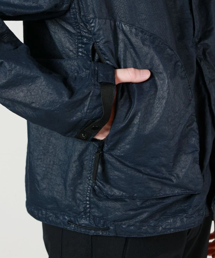 Stone Island Nylon Panama-TC Navy L Men's Jacket - product detail image 9