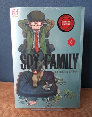 Spy x Familiy Band 8 Manga LIMITED EDITION NEU OVP + Extra