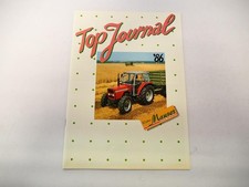 Original Prospekt Mauser Traktorkabine für Fendt Deutz IHC MF Ford Fiat 1986