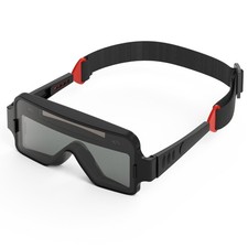 True Color Solar Powered Auto Darkening Welding Goggles, 2 Sensors Welder Gla...