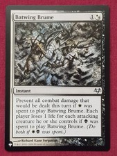 Magic The Gathering THE LIST - EVENTIDE BATWING BRUME black/white card MTG