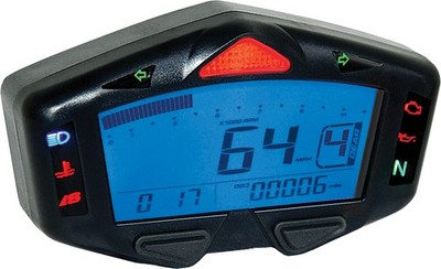 Koso North America BA038000 DB-03R Digital LCD Meter Gauge