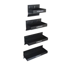 Steelman 4 Pc Magnetic Tool Parts Tray Set with Rubberized Contact Points 41811