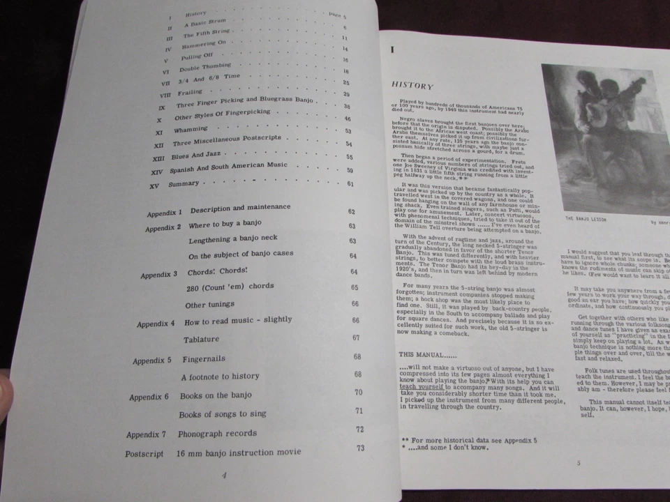 HOW TO PLAY THE 5-STRING BANJO, by Pete Seeger, As-New, 2002 - Image 3 of 3