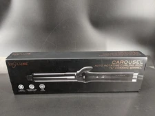 LUXE Carousel Auto Rotating Curling Iron 1.25" Ceramic Barrel