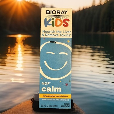 Bioray Calm Kids NDF Vanillecreme Geschmack, 60 ml - Ablaufdatum - 2030