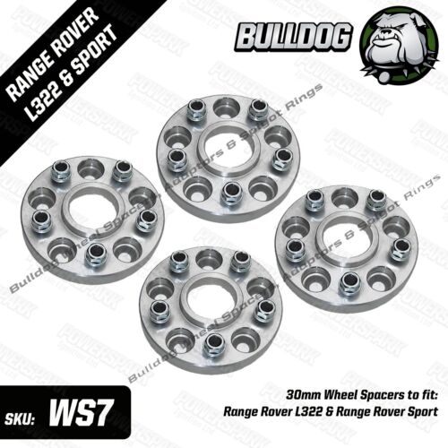 Bulldog 30mm Wheel Spacers for Range Rover L322 and Range Rover Sport - Picture 2 of 9