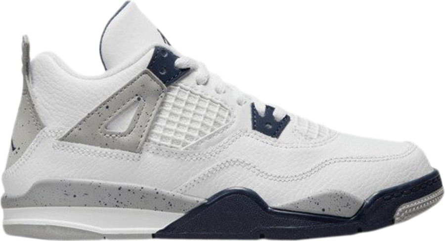 Preschool Nike Air Jordan Retro 4 'Midnight Navy' BQ7669 140 | eBay