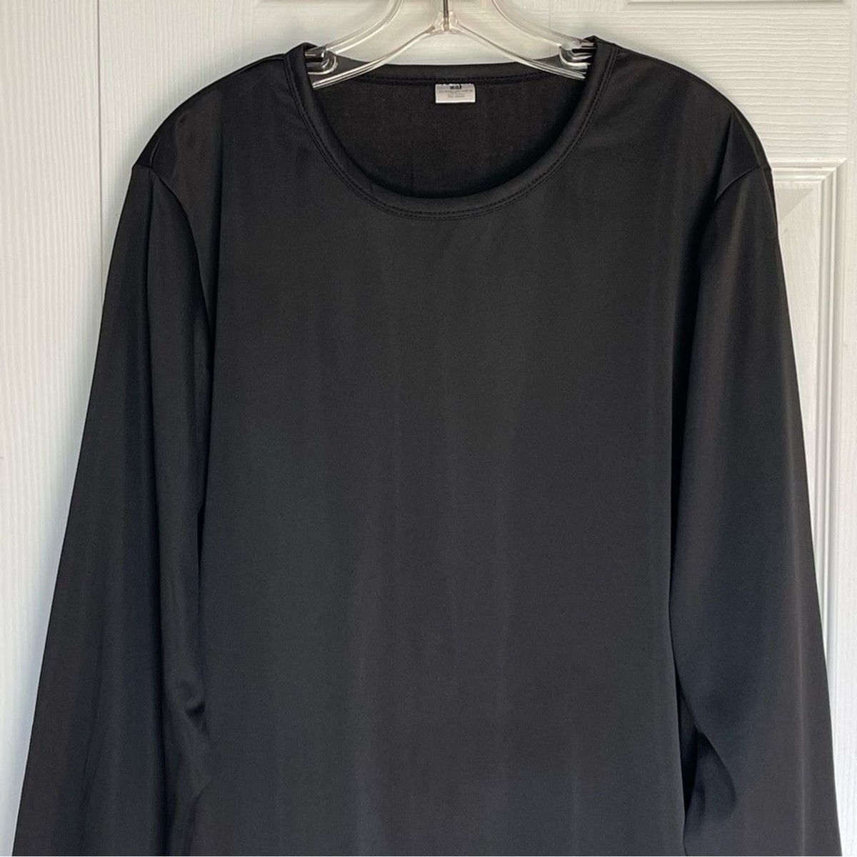 GMI Ladies Black Thermal Underwear Large Long Sleeve View 4
