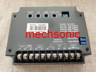 New EG2000 Universal Electronic Engine Speed Control Board Diesel Engine