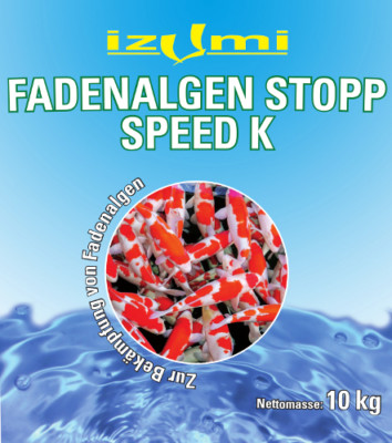 Fadenalgen Stopp Speed K von Izumi bewährtes wirksames Anti Algen Mittel Teich