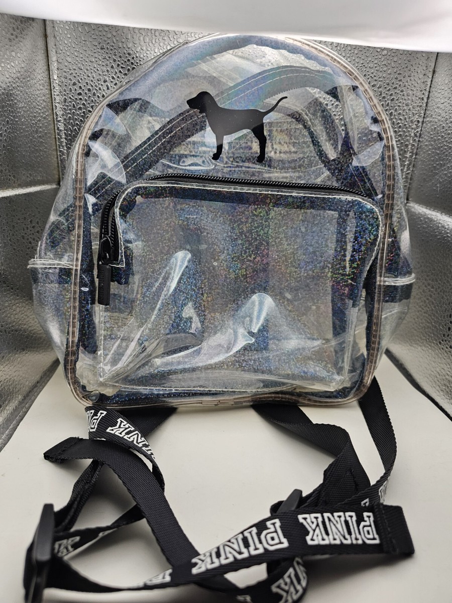 clear mini sparkly backpack Lila's Backpacks: Fashion Meets Functionality Ecosusi adjustable shoulder straps Vinyl Glitter Backpack | Southbank