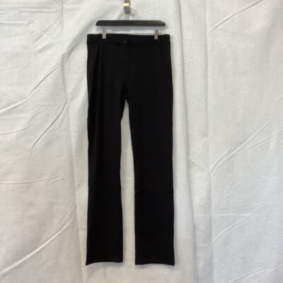 Yogipace Womens Activewear Yoga Pants Black Stretch Bootcut Legs XL New 